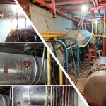 ساخت و نصب منبع کویل دار و دوجداره